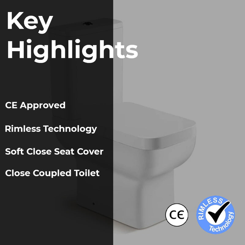 close seat cover toilet highlights