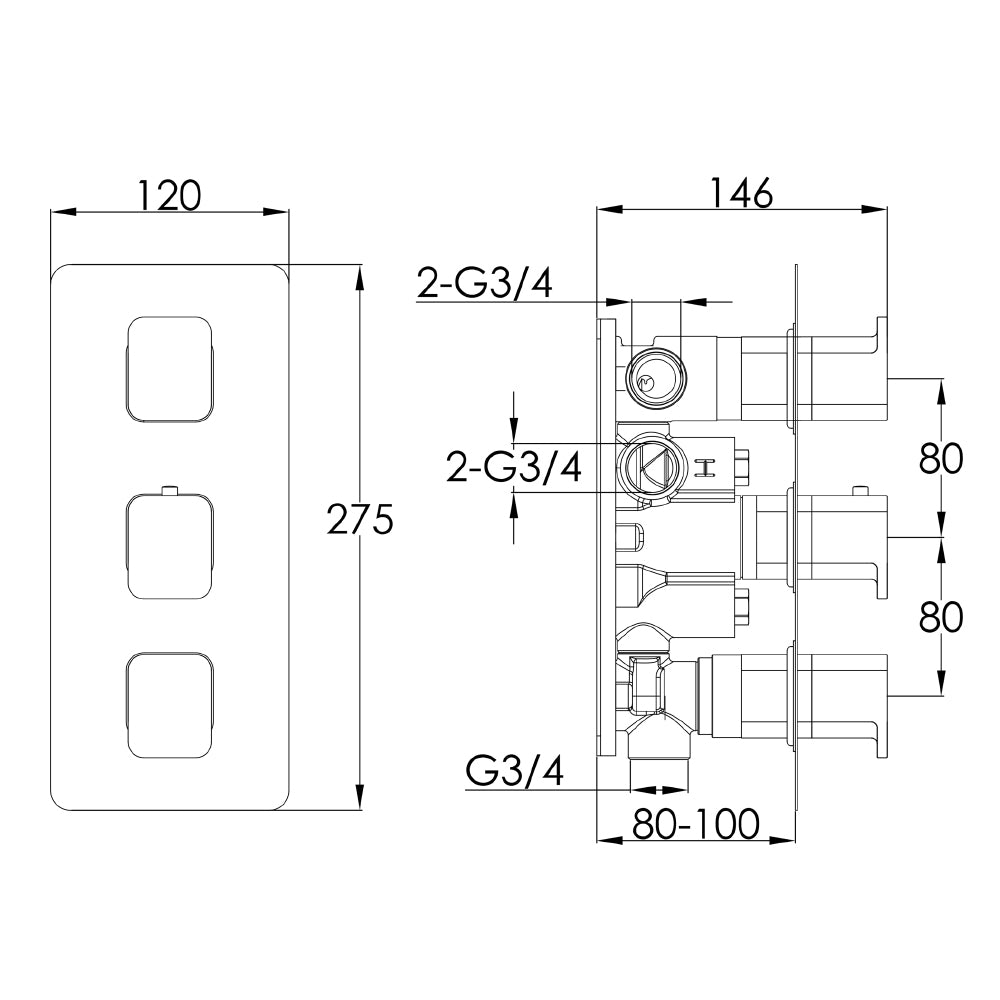 thermostatic valves - technical