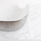 brushed nickel bathroom sink - tapron