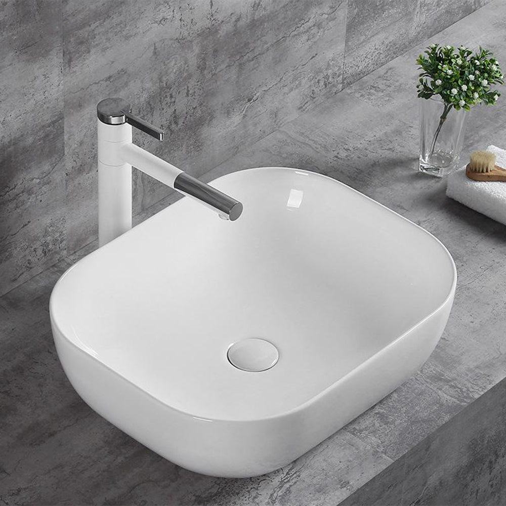 rectangular bathroom sink-tapron Main image