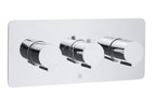 Curve Thermostatic Concealed 3 Outlet Shower Valve [72692]