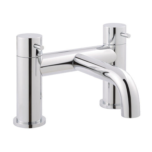 Deck mounted bath filler tap - chrome 1000