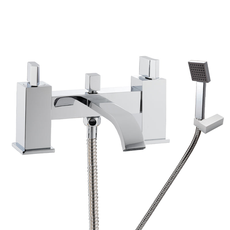 Buy bath tap with shower head chrome from tapron