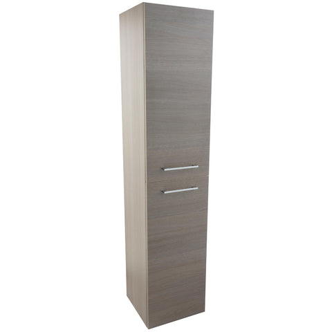 Grey two doors bathroom side bathroom cabinet from Tapron