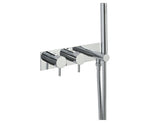 Eos Thermostatic Concealed 2 Outlet Shower Valve & Handle