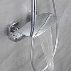 chrome bath shower mixer
