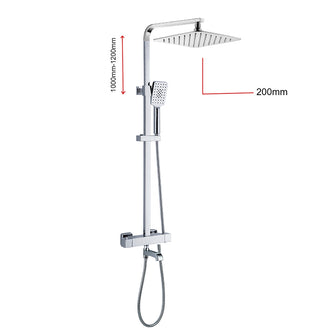 Exposed Thermostatic Shower Valve with Shower Attachment Secondary image