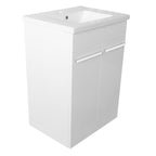 White Free standing Bathroom Cabinet
