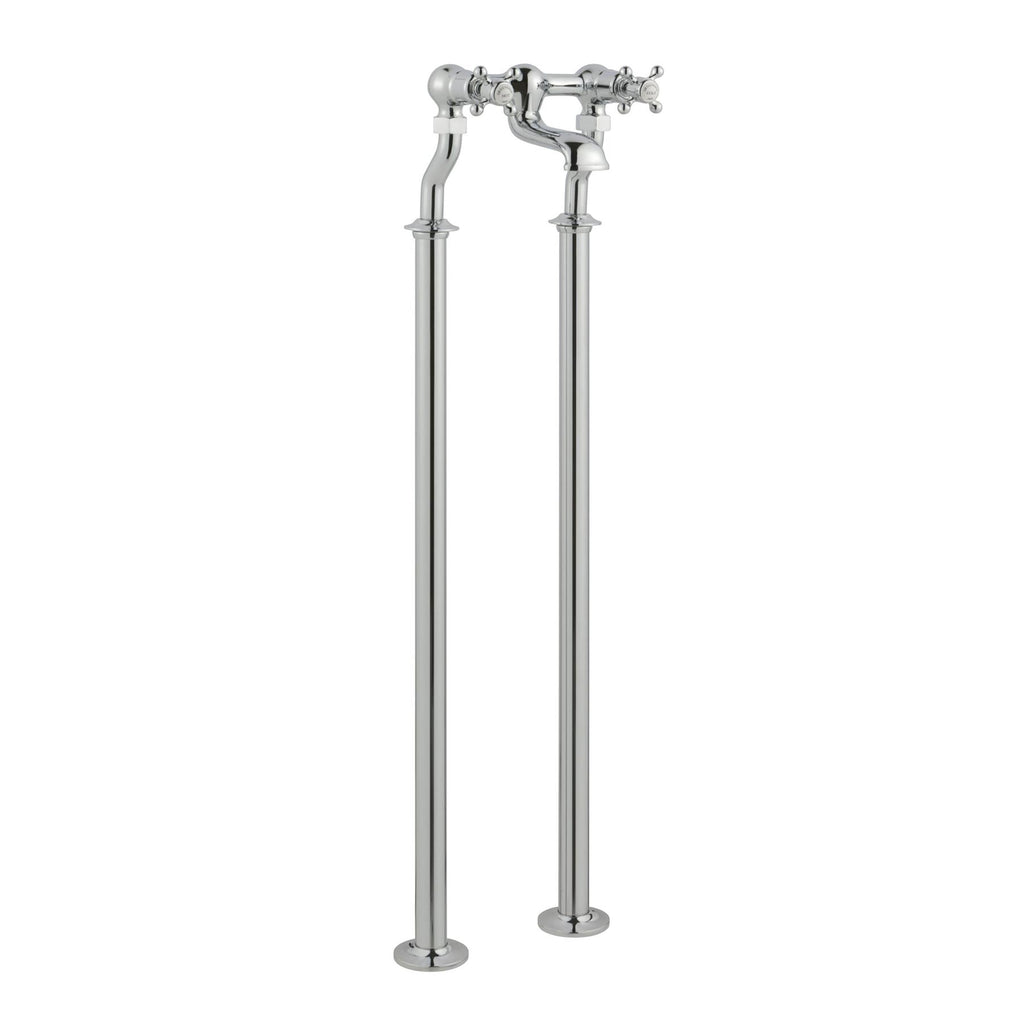 floor standing crosshead bath filler tap