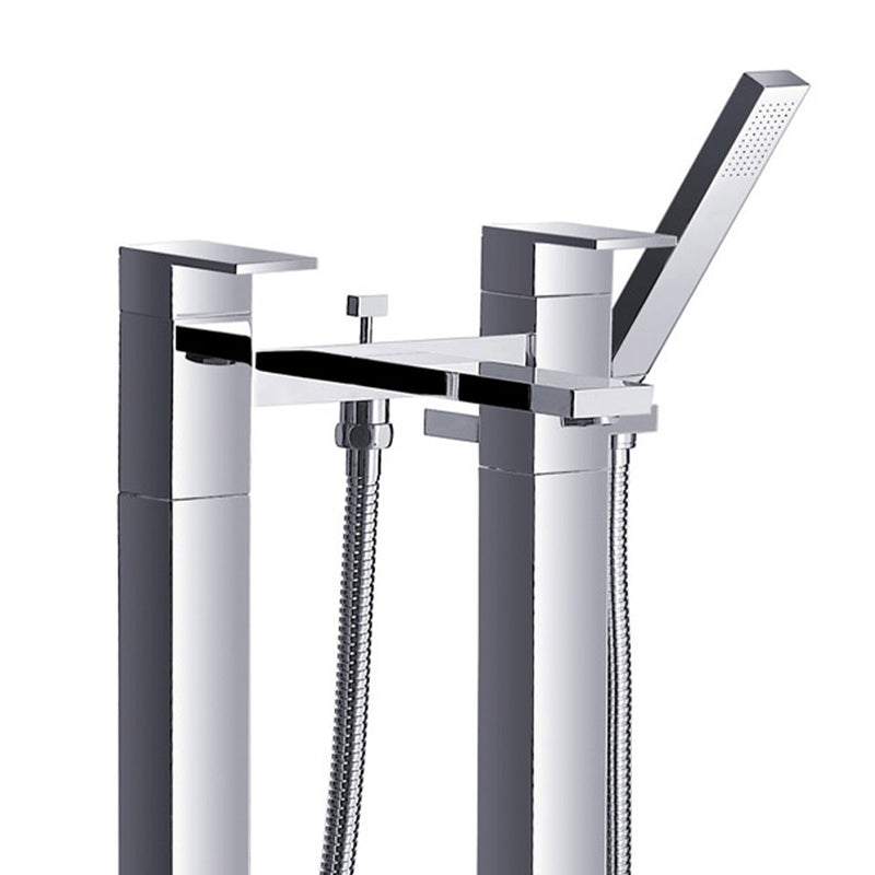 freestanding bath tap with shower kit