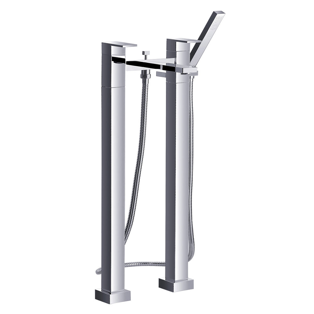 Freestanding Bath Shower Mixer with Shower Kit