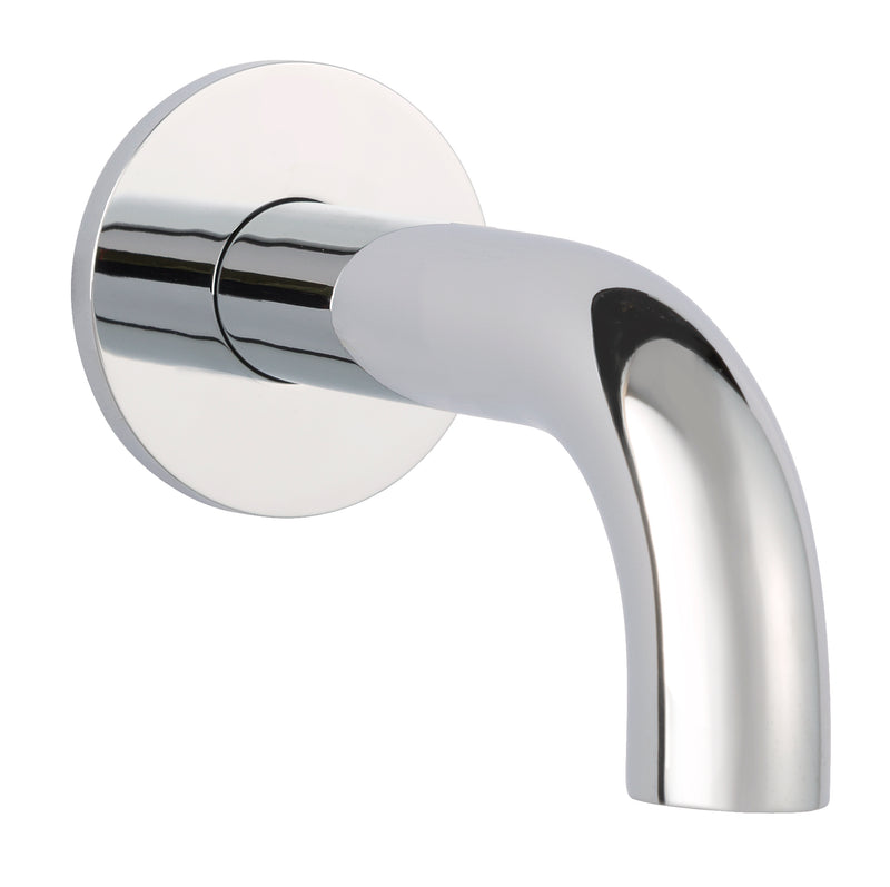 Florence basin spout with wall flange, 120mm - Tapron