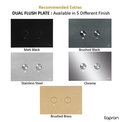 flush plate frames-tapron