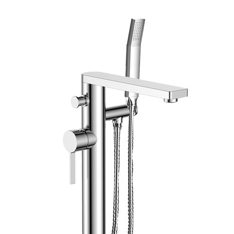 Floor Mounted Bath Shower Mixer with Kit