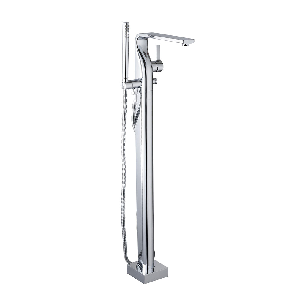 Single Lever Floor Standing Bath Shower Mixer with Kit