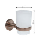 bathroom tumbler and holder - Tapron