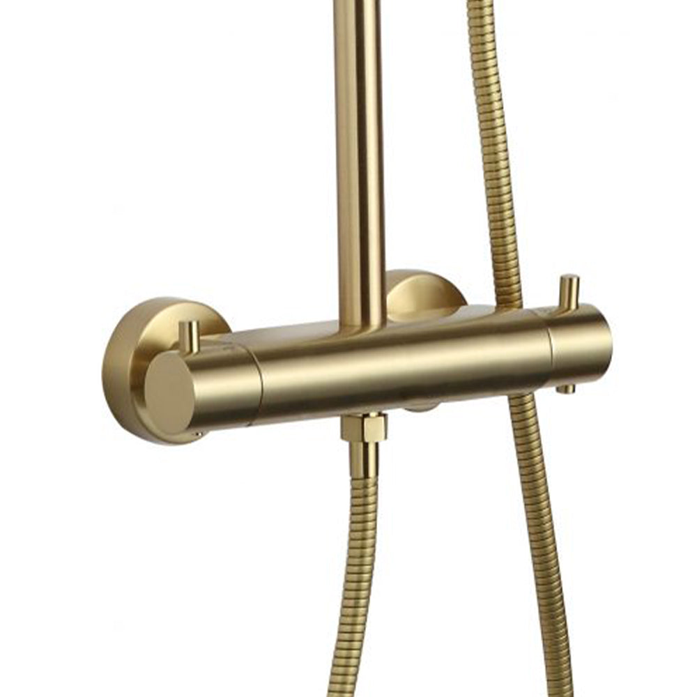 Thermostatic shower gold