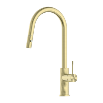 Nerrox Brushed Gold Kitchen Tap with Pull Out Hose Secondary image
