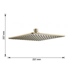 square rain shower head - Tapron