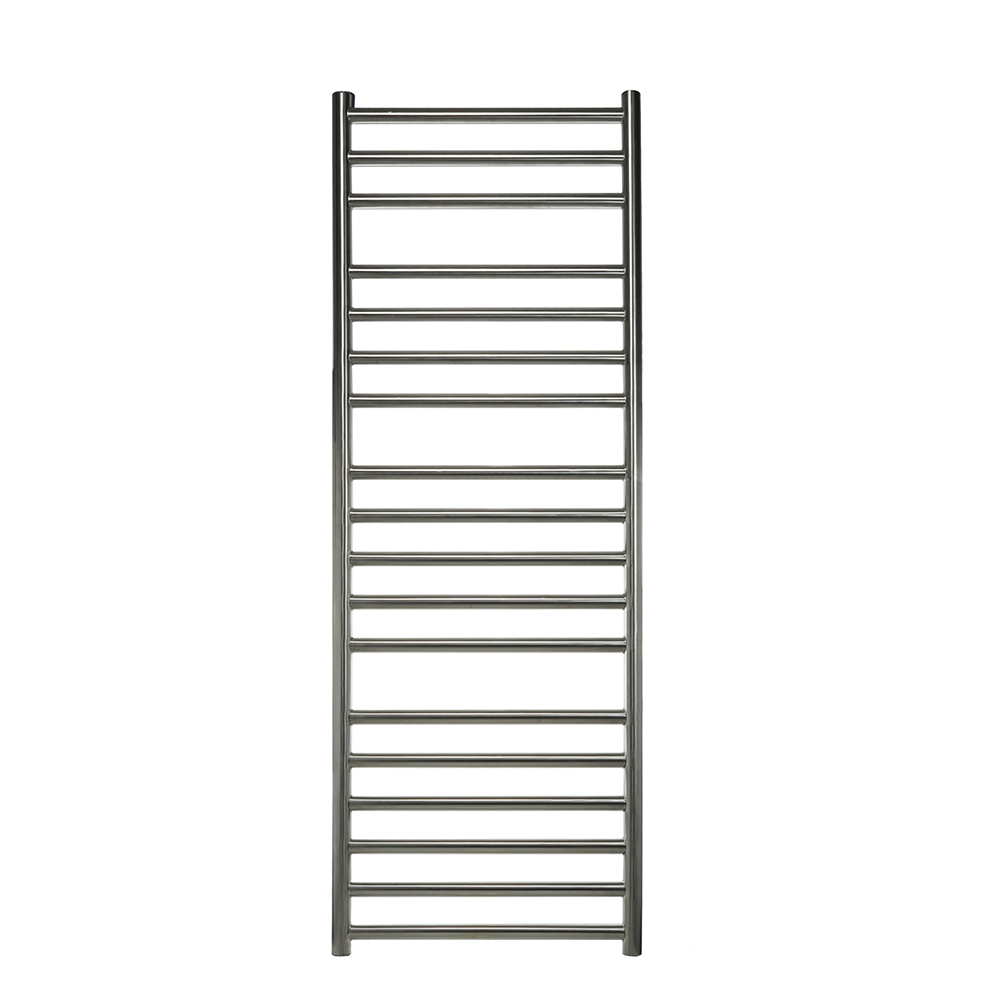 Dual Fuel Towel Radiator- Brushed Stainless Steel 1200mm x 400mm Secondary image