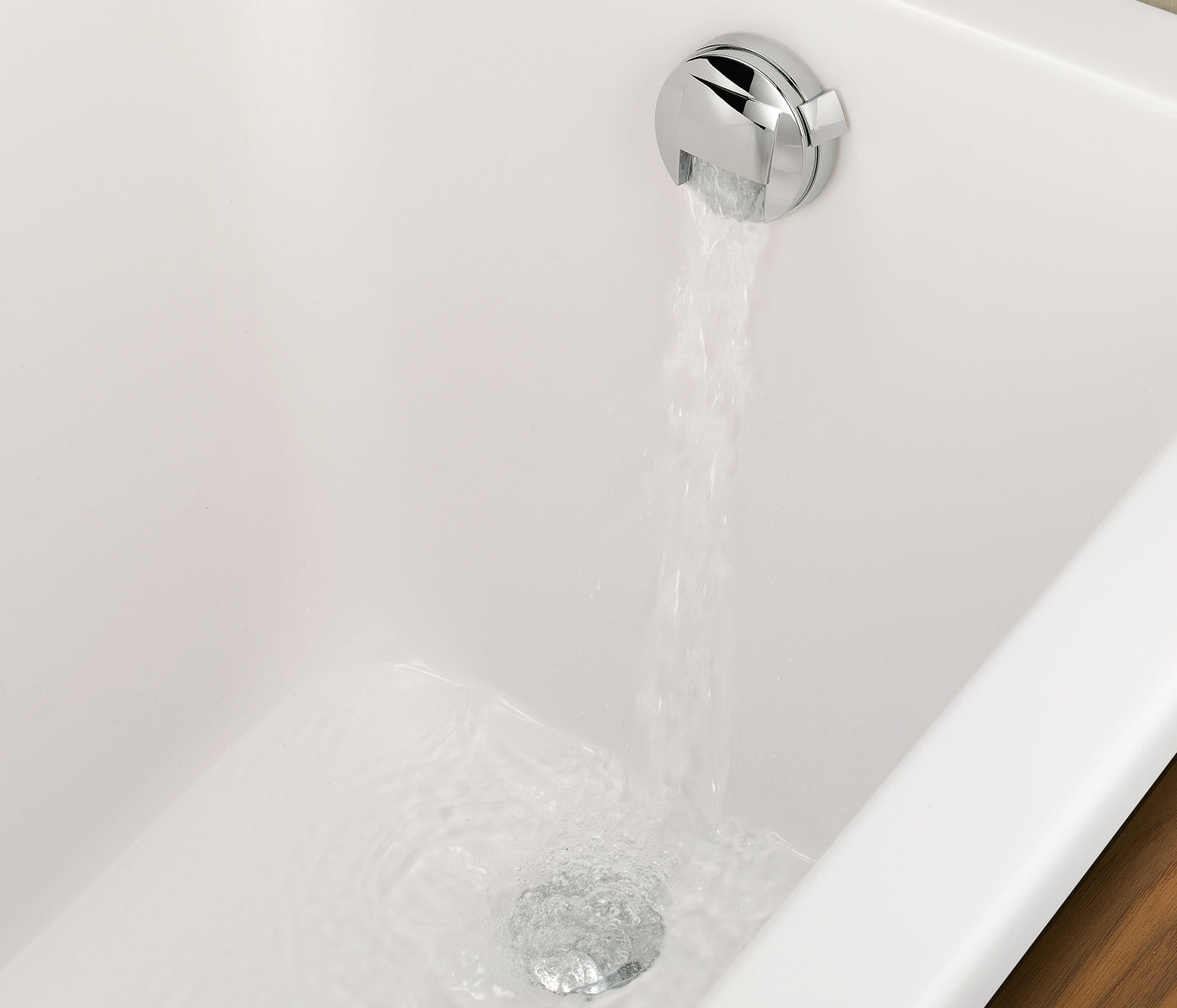 Concealed Thermostatic Mixer Shower Set with Overflow Bath Filler Secondary image