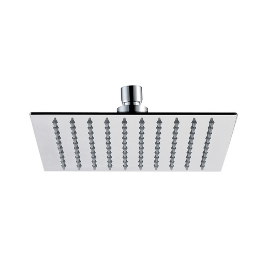 Inox brushed stainless steel square fixed shower head 1066