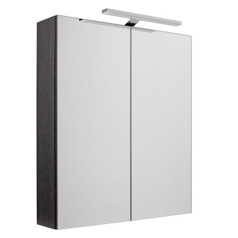 LED Bathroom Cabinet with Shaver Socket - 600x700mm