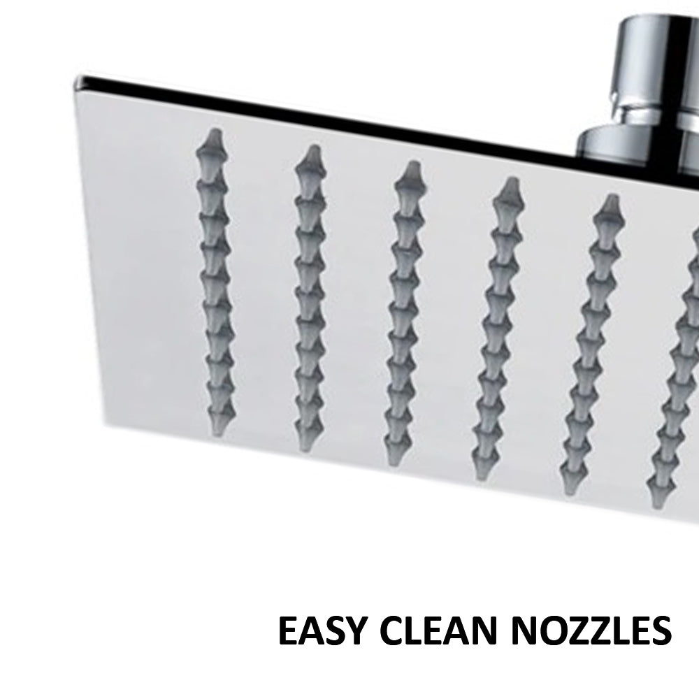 stainless steel shower head