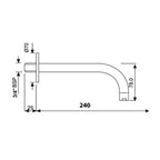 wall mixer tap-Drawing Technical