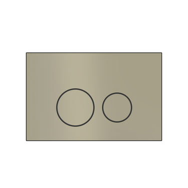 brushed nickel flush plate