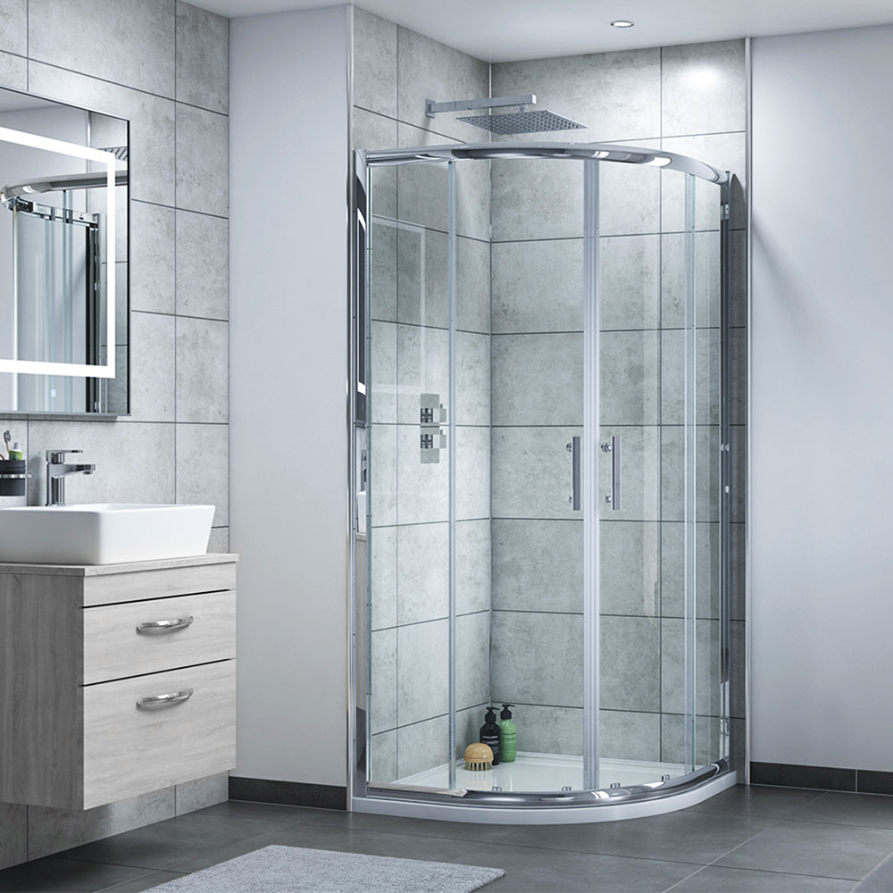 1200 x 900 shower enclosure - tapron