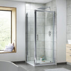 shower enclosure with pivot door - tapron