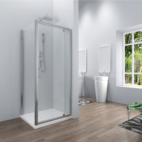 700mm pivot shower door - tapron