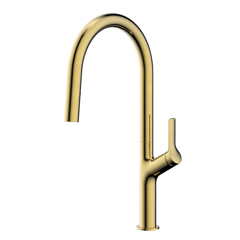 gold kitchen taps