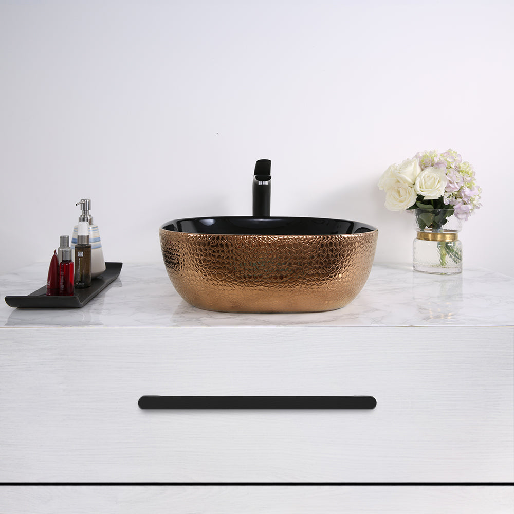rose gold wash basin