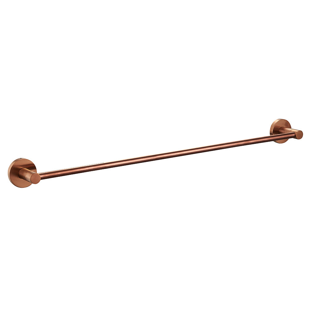 rose gold toilet rail