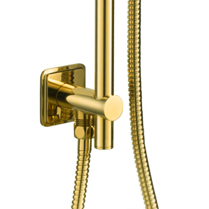 gold shower hose