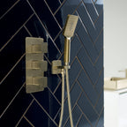 square hose and handset shower kit-tapron