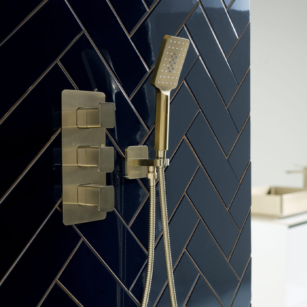 square hose and handset shower kit-tapron