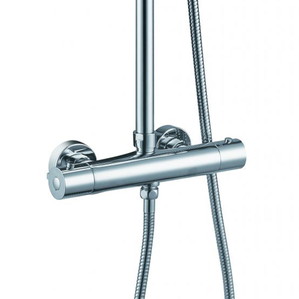 Adjustable shower riser rail