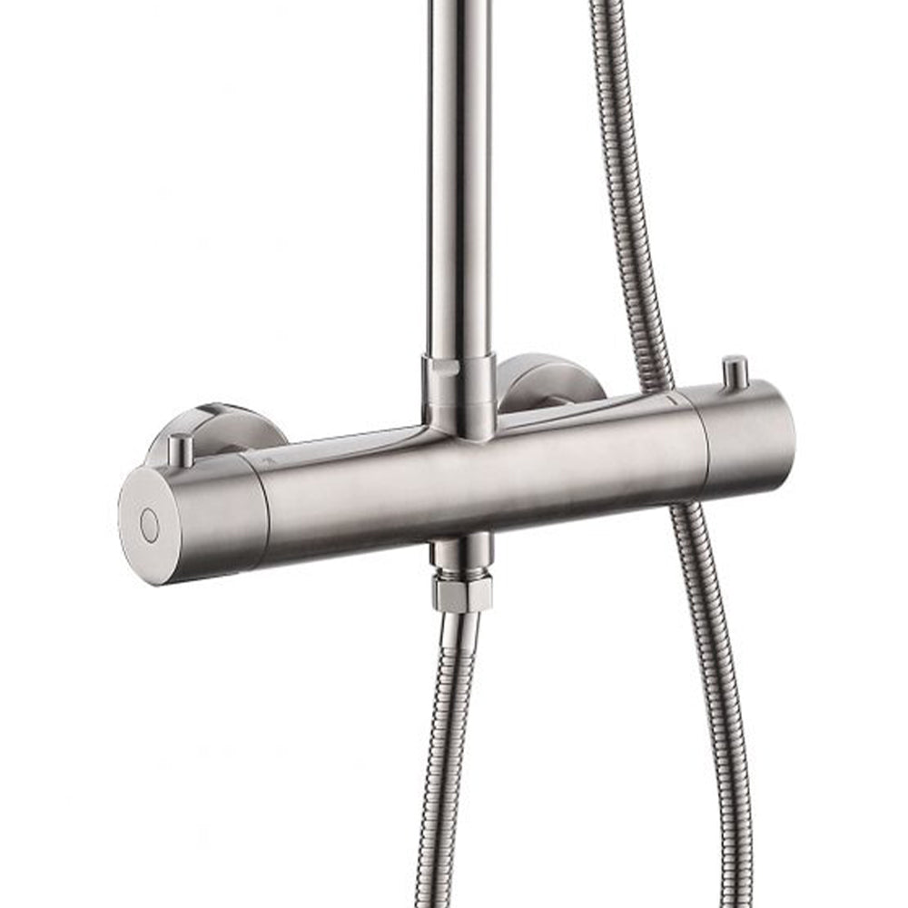 Dual outlet shower mixer