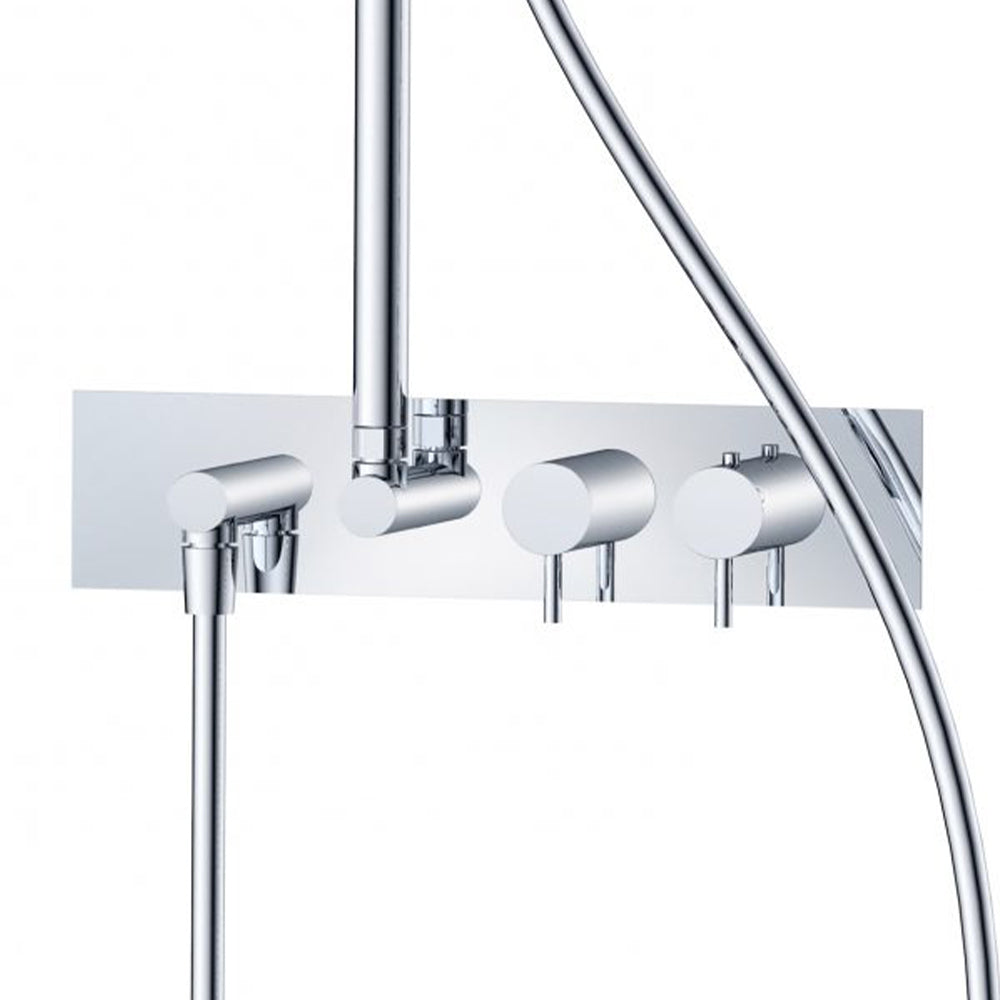 shower rail sliders