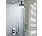 Concealed Thermostatic Shower Valve, Fixed Showerhead and Handset