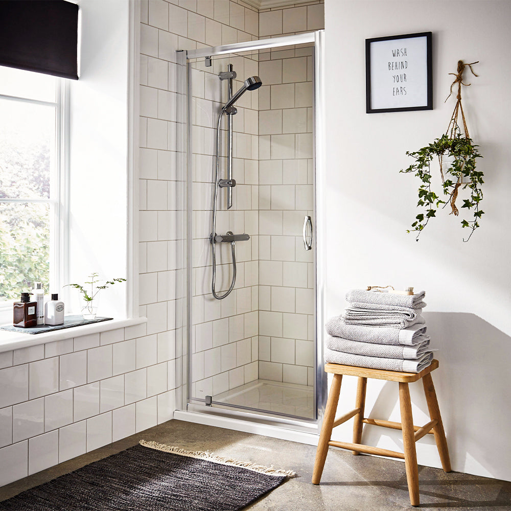 single pivot shower door - tapron