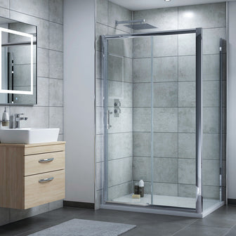 sliding glass shower enclosure - tapron Main image