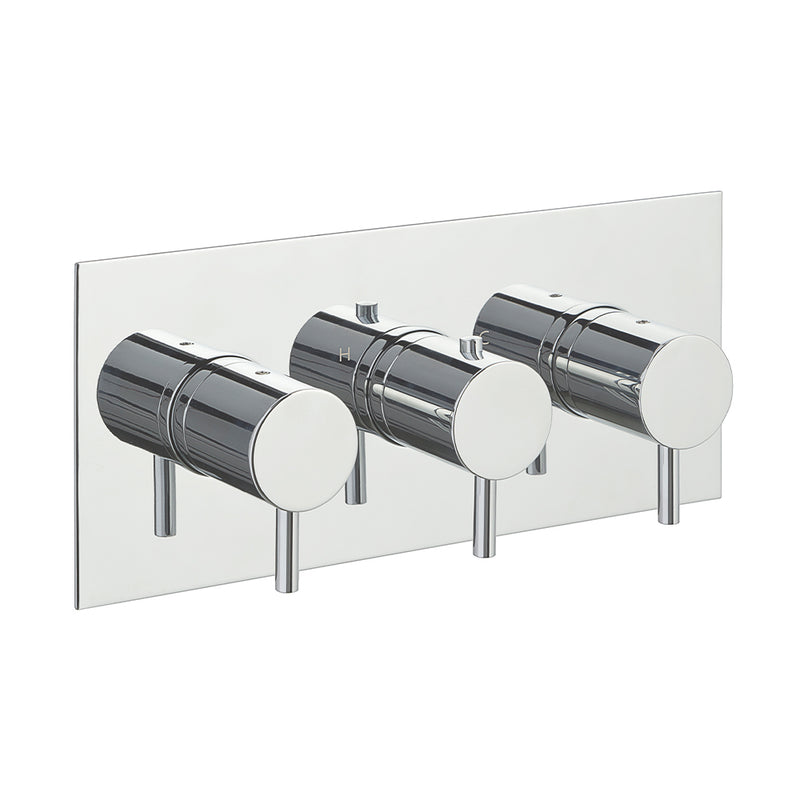 Thermostatic 3 Outlet Shower Horizontal