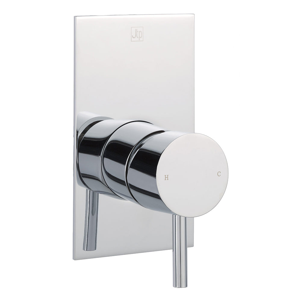 Single-Lever Manual Concealed Shower Valve- ChromeTapron