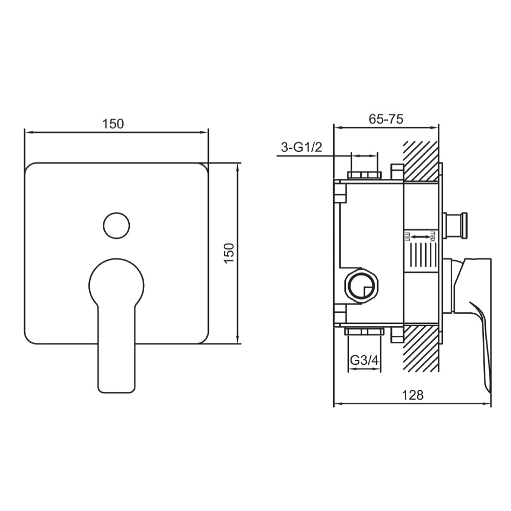 manual diverter valve tapron