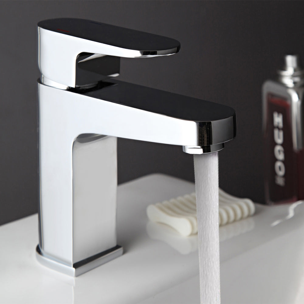 shop modern chrome basin mixer tap tapron