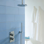 chrome thermostatic shower valve tapron